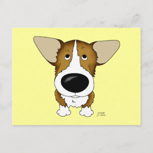 Wales Corgi vykort