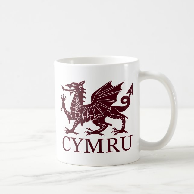 Wales CYMRU Kaffemugg (Höger)