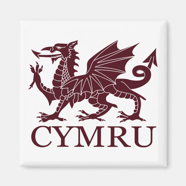 Wales CYMRU Magnet (Framsidan)