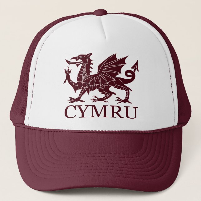 Wales CYMRU Truckerkeps (Framsida)