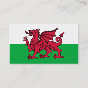 Wales Dragon Visitkort