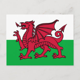 Wales drake vykort