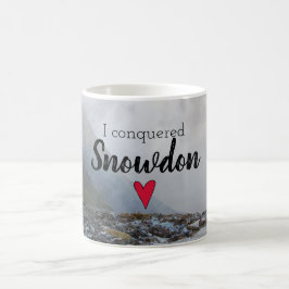Wales erövrat Snowdon Landscape Welsh Stream Kaffemugg