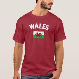 Wales Flag T Shirt