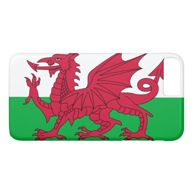 Wales flagga Case-Mate iPhone skal (Baksida (horisontal))