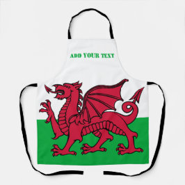 Wales flagga Dragon England British Red Cardiff