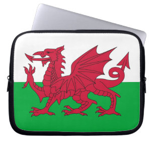 Wales Flagga Laptop sleeve