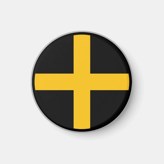 Wales flagga Sankta David Magnet (Framsidan)
