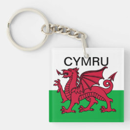 Wales Flagga Vm 2022 Red draon Cymru