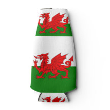 Wales flagga Welsh red draon