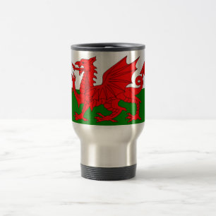 Wales flagga Welsh red draon Resemugg