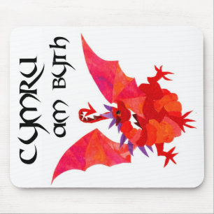 "Wales Forever!" Mousepad Musmatta