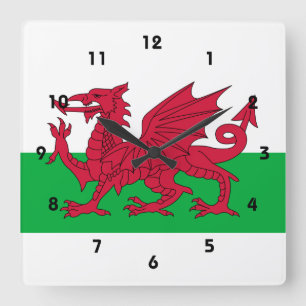 wales fyrkantig klocka