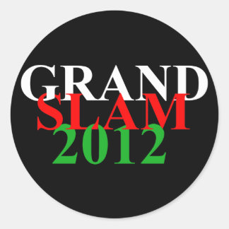 Wales grand slam 2012-klistermärke ord runt klistermärke
