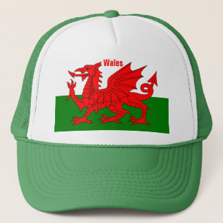 Wales hatt truckerkeps