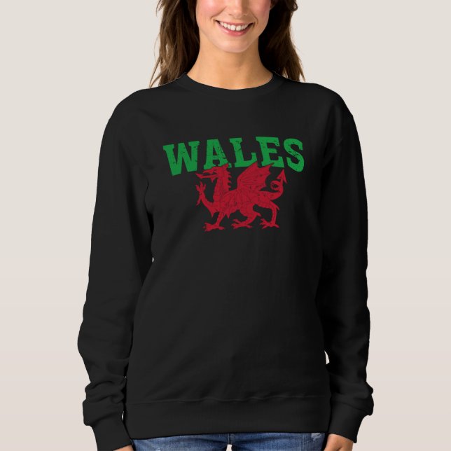 Wales Home Country Welsh Pride T Shirt (Framsida)