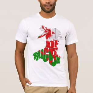 Wales Home of Rugby Tee Shirt