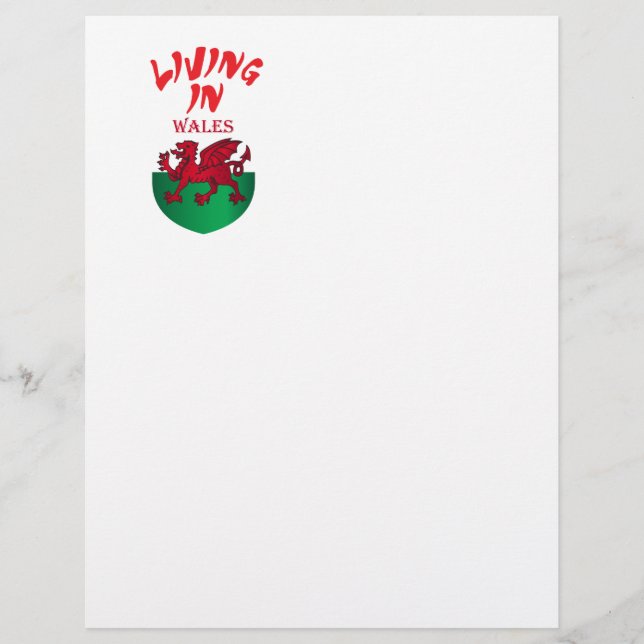 Wales jackar av arm reklamblad (Framsidan)