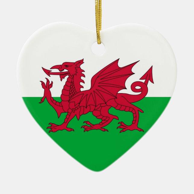 WALES JULGRANSPRYDNAD KERAMIK (Framsidan)