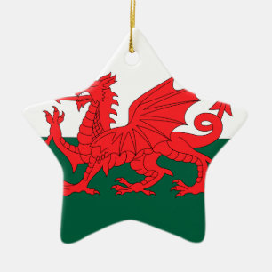 Wales Julgransprydnad Keramik