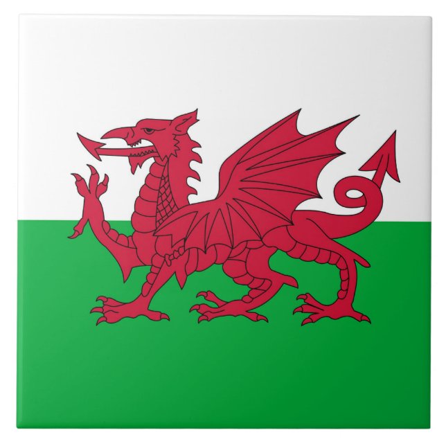 WALES KAKELPLATTA (Framsidan)
