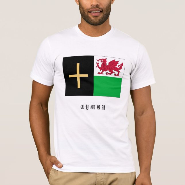 Wales Kor & Dragon T-Shirt (Framsida)