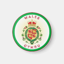 Wales kulturarvssymbol magnet
