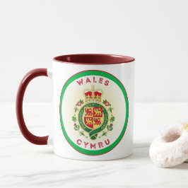 Wales kulturarvssymbol mugg