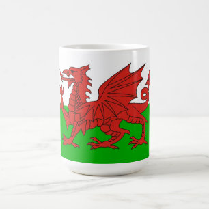 wales land draon flagga weltschutz kaffemugg
