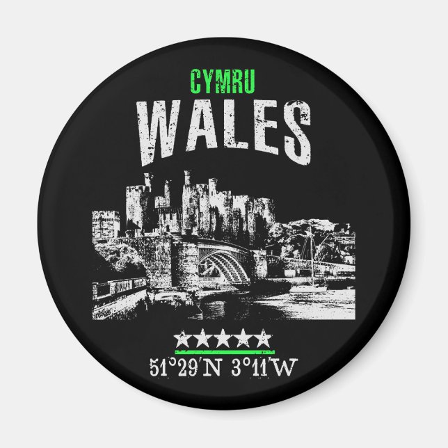Wales Magnet (Framsidan)