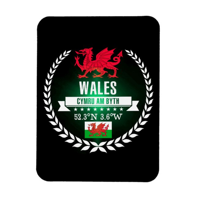 Wales Magnet (Vertikal)