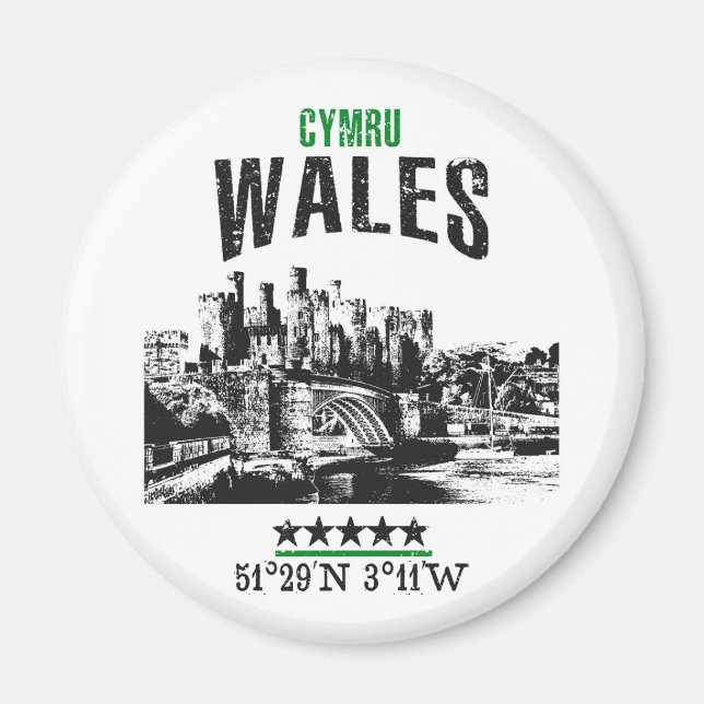 Wales Magnet (Framsidan)