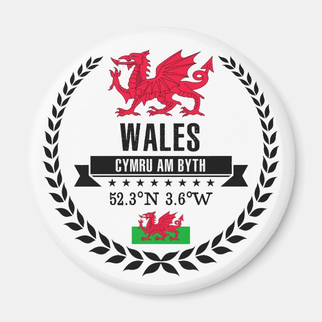 Wales Magnet (Framsidan)