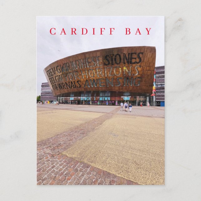 Wales Millennium Centre vykortsvy Vykort (Framsida)