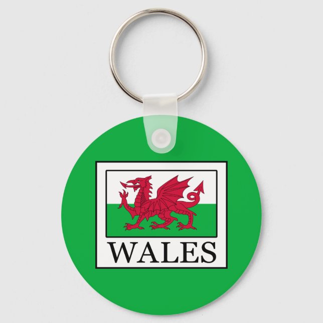 Wales Nyckelring (Framsida)