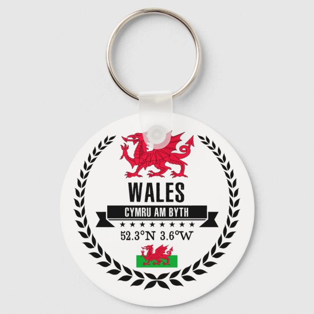 Wales Nyckelring (Framsida)