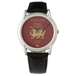 Wales passport wristwatch armbandsur