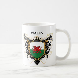 Wales [personifiera], kaffemugg