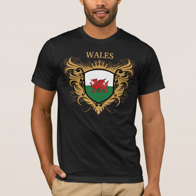 Wales [personifiera], tee shirt (Framsida)