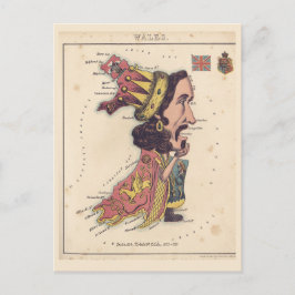 Wales Pictorial kartor vykort
