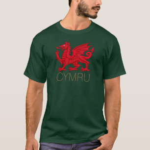 Wales Red Dragon (Y Ddraig Goch) T Shirt