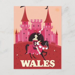 Wales reseposter. vykort