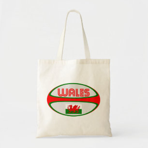 Wales Rugby Boll Tygkasse