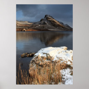 Wales, snö och sjö poster