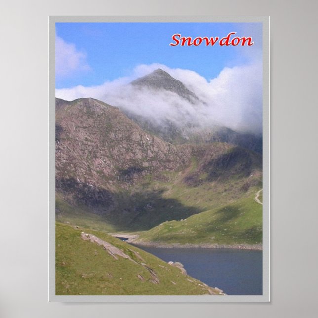 Wales - Snowdon - Poster (Framsidan)