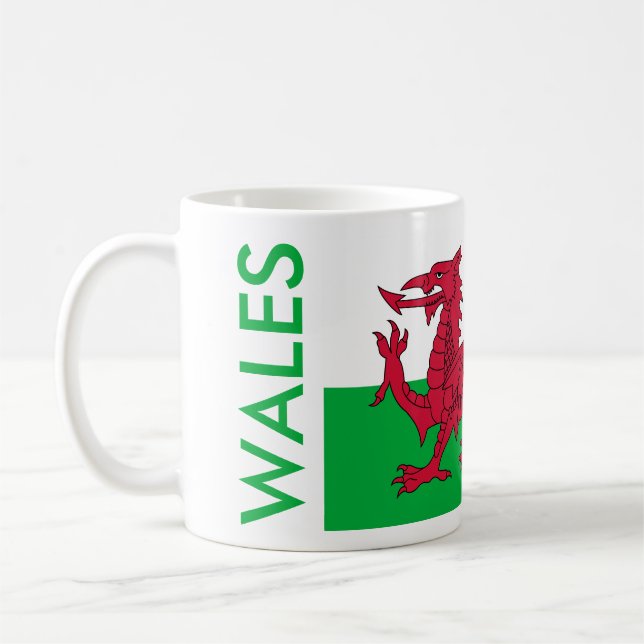 WALES SOCCER KAFFEMUGG (Vänster)