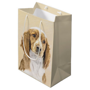 Wales Springer Spaniel-målning - Original hundkons