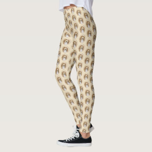 Wales Springer Spaniel-målning - Original hundkons Leggings