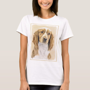 Wales Springer Spaniel-målning - Original hundkons T Shirt