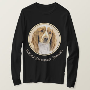 Wales Springer Spaniel-målning - Original hundkons T Shirt